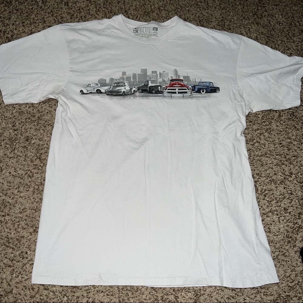 vintage car graphic tee